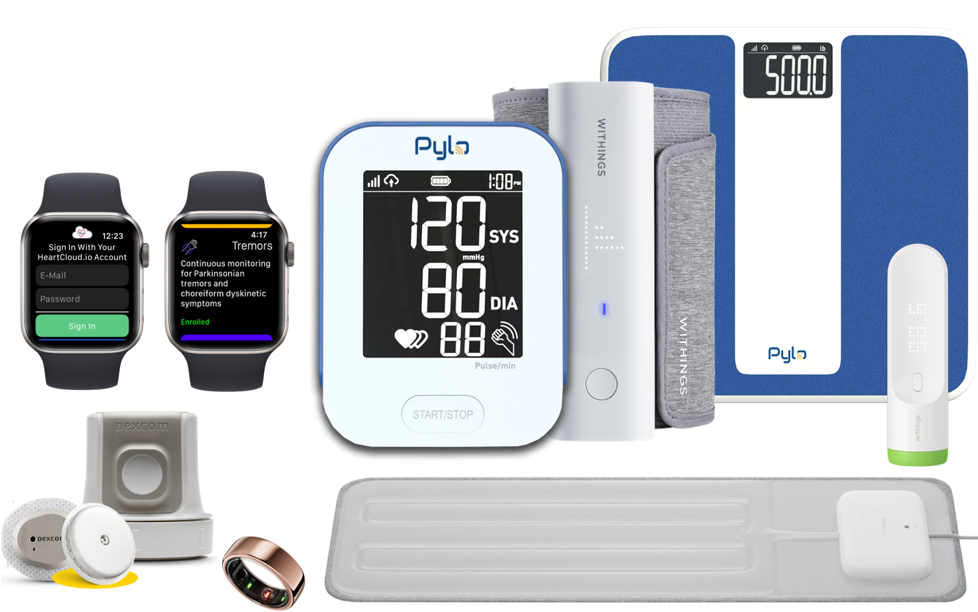 Auto-uploading capabilities in our platform's use of  Apple Watch, glucometers (CGM and BGM), and 4G cellular-enabled blood pressure cuffs and weight scales