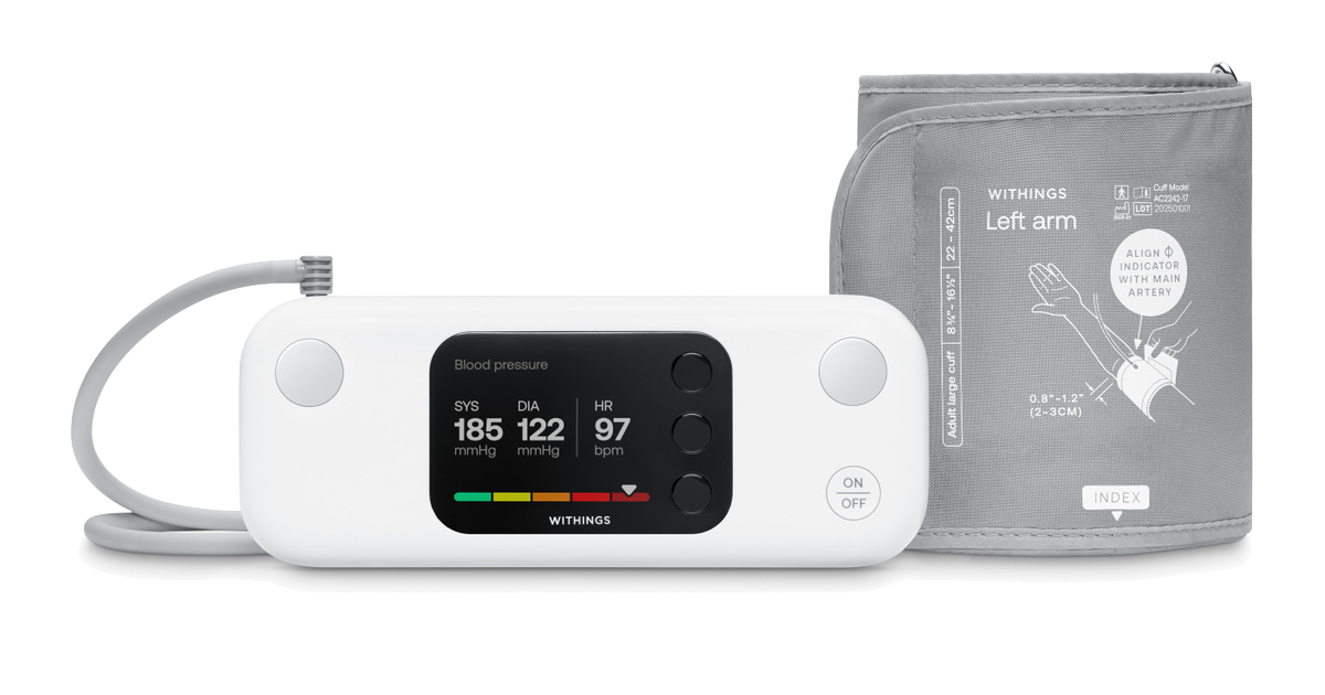 Withings BPM Pro 2 4G blood pressure cuff